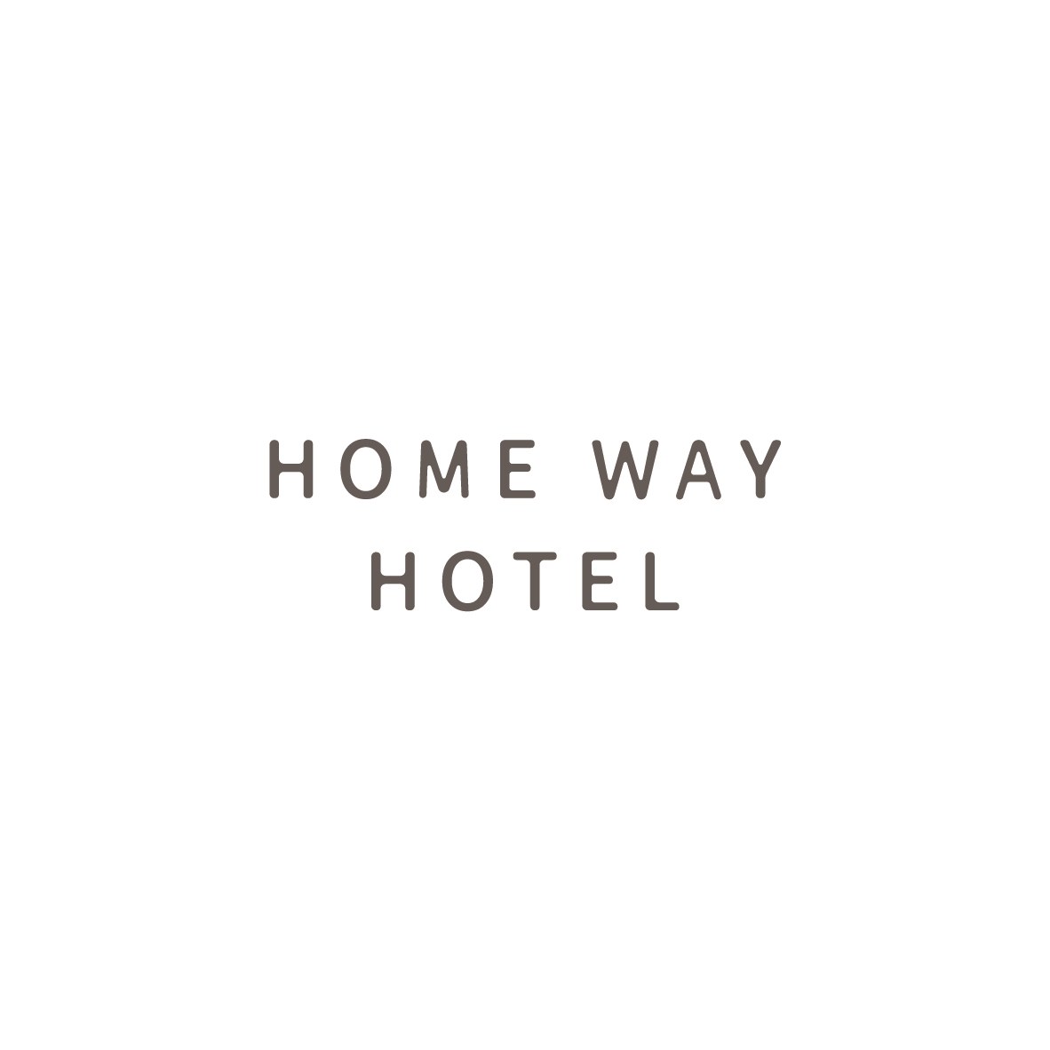 漫漫回嘉 Home Way Hotel Logo 排列