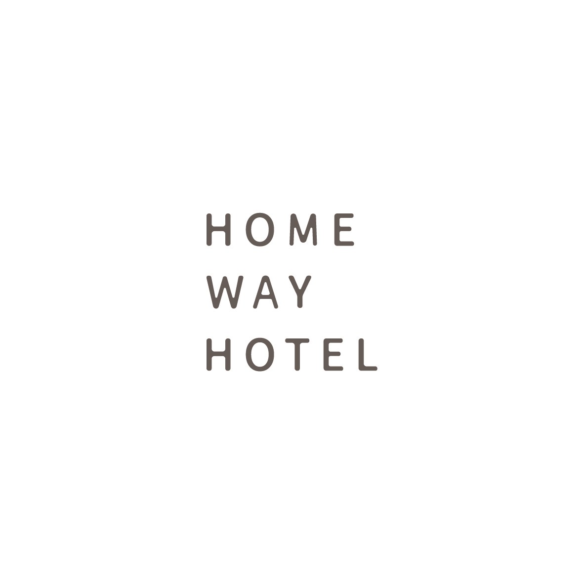 漫漫回嘉 Home Way Hotel Logo 排列