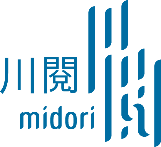 葉綠宿・川閱 Midori 台中站前館 logo